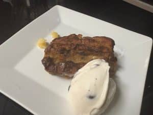Gluten free Lemon curd bread butter pudding 